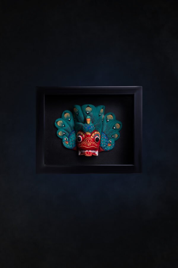 mayura raksha wooden mask mayura raksha wooden mask talisman