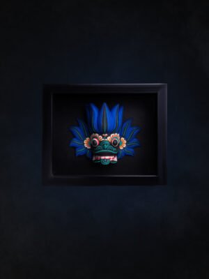 ginidal raksha wooden mask ginidal raksha wooden mask aka guardian