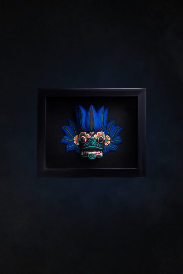 ginidal raksha wooden mask aka guardian
