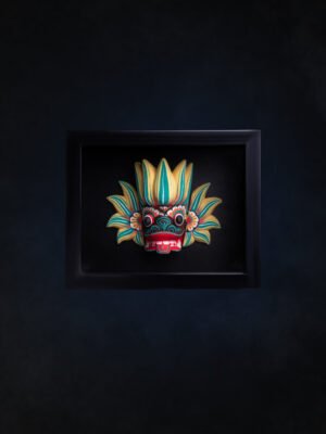 ginidal raksha wooden mask ginidal raksha wooden mask aka guardian