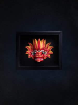 ginidal raksha wooden mask Guardian Ginidal Raksha