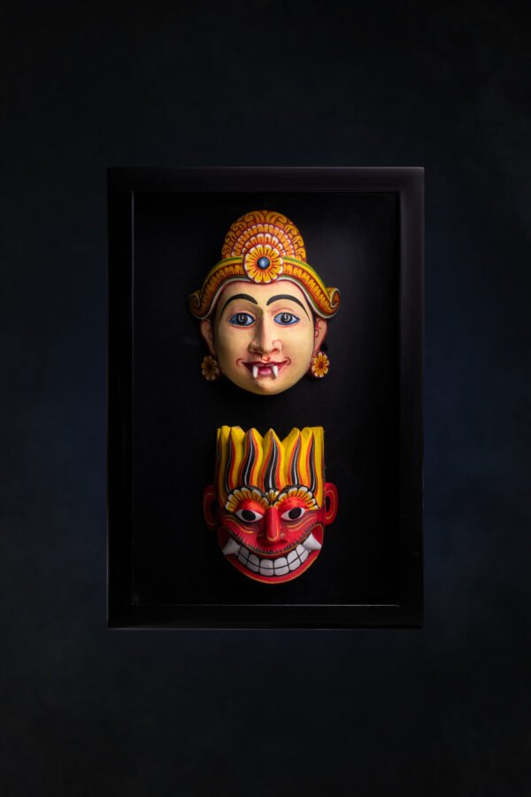 deva sanni ginijala sanni wooden mask aka jupiter aka malady spirit and specialist